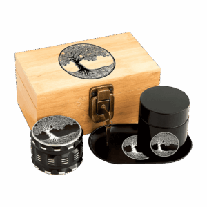 Small Wooden Stash Box Tree Of Life