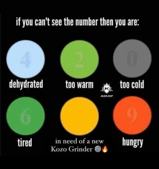 Yep that’s 🟡 for me 😂💚🔥
#KozoGrinders – a perfect grind!